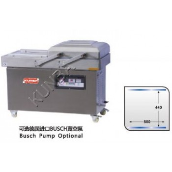 DZ-500/2SB-DOUBLE CHAMBER VACUUM PACKAGER (FLAT TYPE)